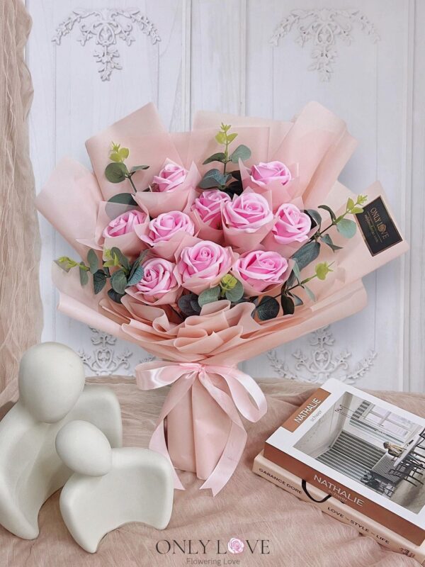 SF10 Soap Rose Bouquet (Artificial) – Florist Damansara