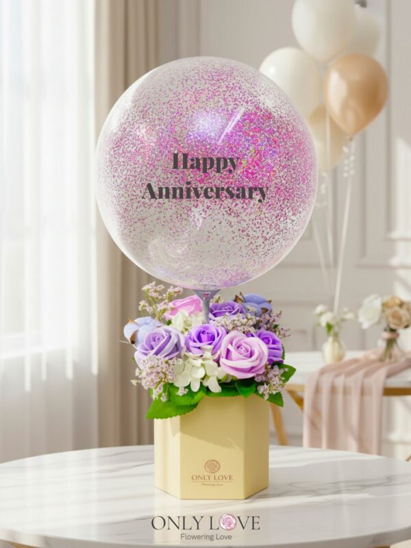 HAB21 Hot Air Balloon Bloom Box – Florist Gombak
