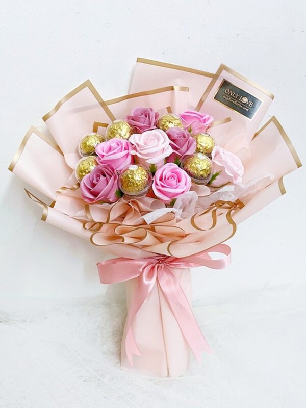 SF29 Soap Flowers Bouquet – Florist Segambut
