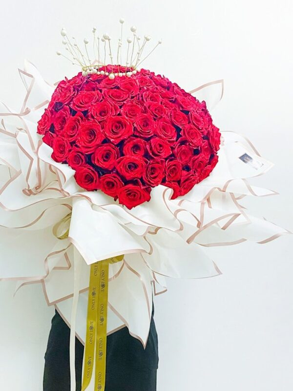 L06 99 Stalks Rose Bouquet – Florist Selayang