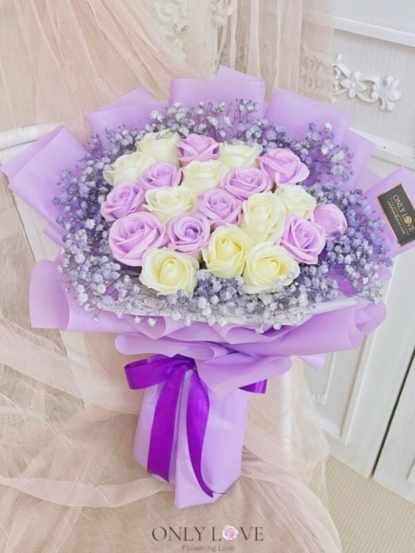 SF36 Soap Flowers Bouquet (Artificial) – Florist Bandar Sunway