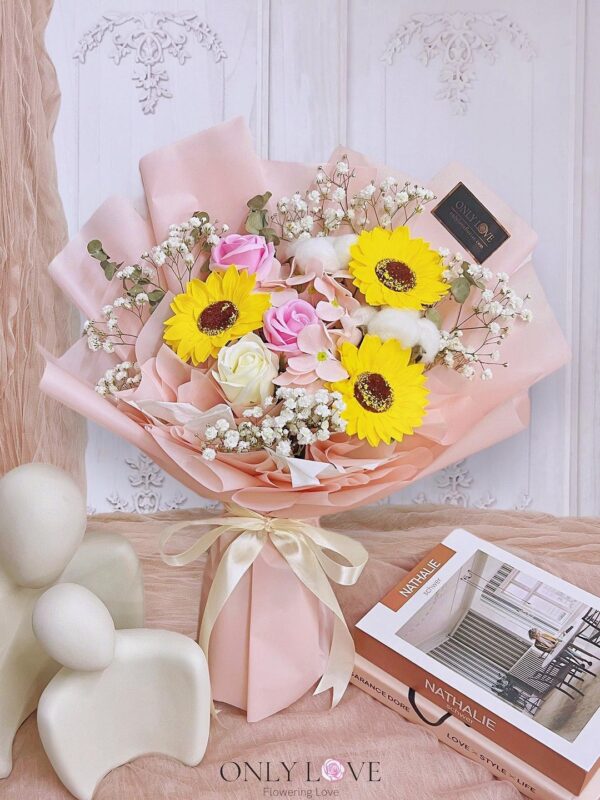 SF40 Soap Flower Bouquet (Artificial) – Florist Kepong