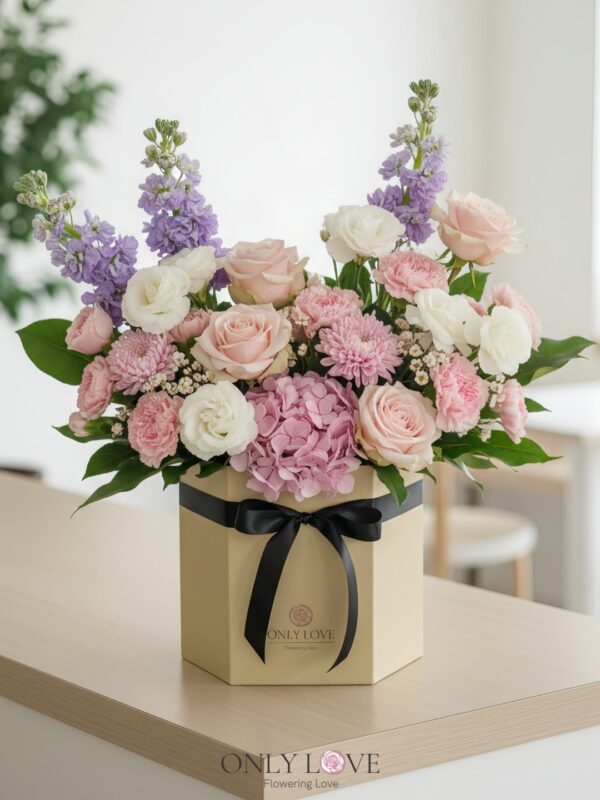 BB062 Luxury Flower Bloom Box – Florist Jalan Imbi