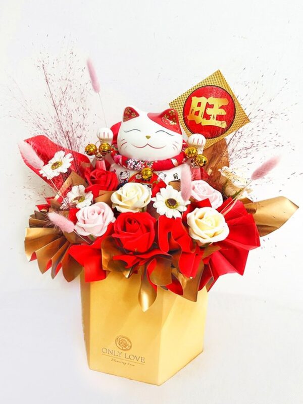 BB069 Opening Soap Flower Bloom Box – Florist Semenyih