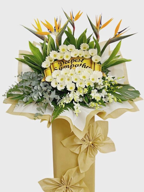 C133 Condolence Flower Box – Florist Jalan Tun Razak