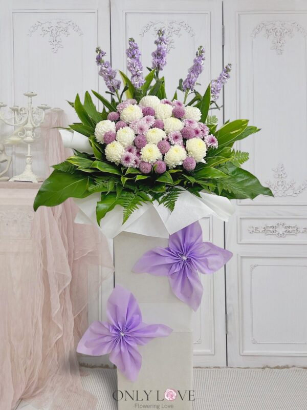 C135 Condolence Flower Box – Florist Taman OUG