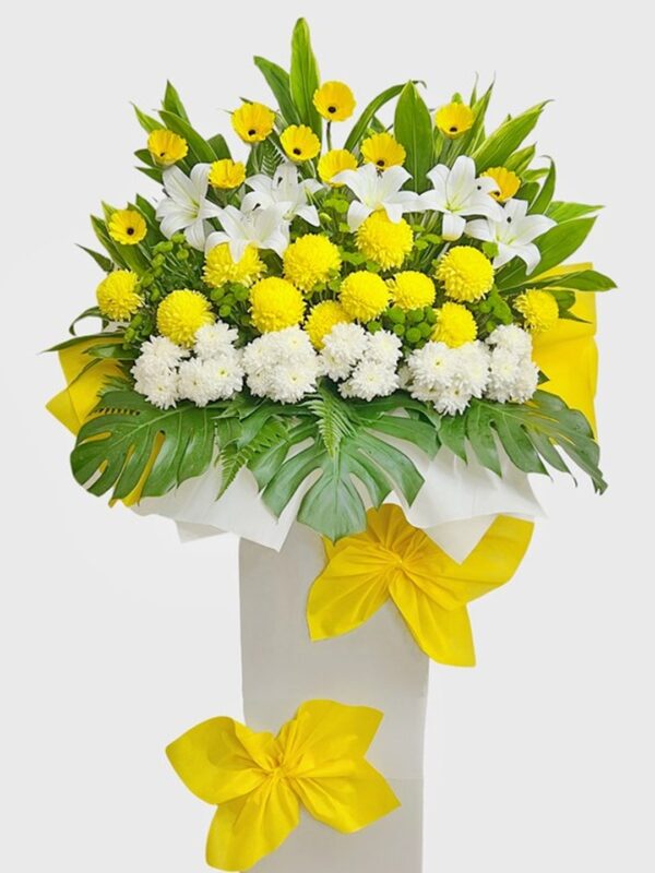 C137 Condolence Flower Box – Florist Mont Kiara
