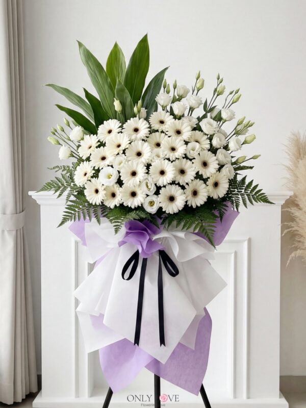 C139 Condolence Flower Box – Florist Sungai Buloh