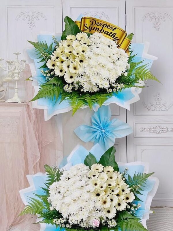 C140 Condolence Flower Box – Florist Taman OUG