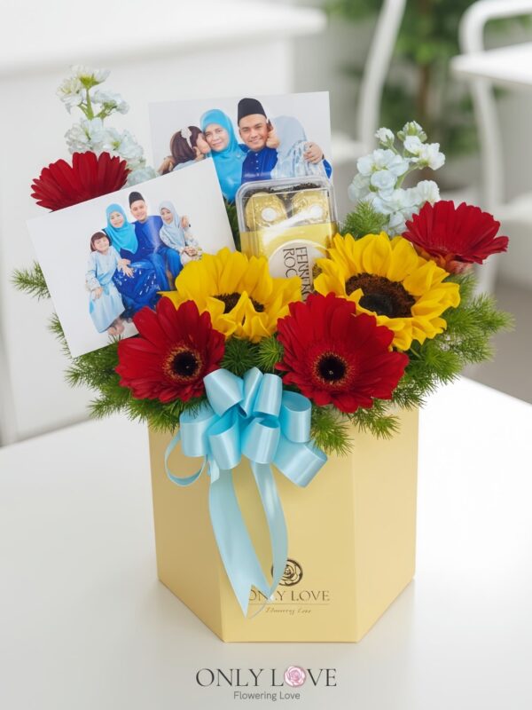 MM008 Flower Money Bloom Box – Florist Titiwangsa
