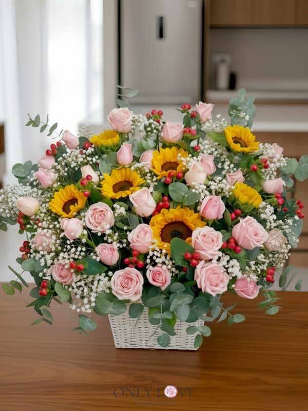 B16 Flower Basket