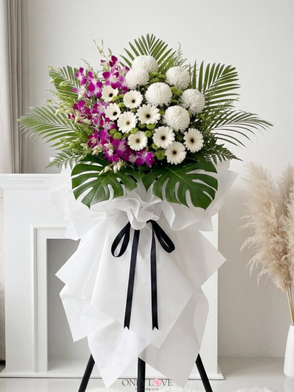 C153 Condolence Flower Stand – Florist Desa ParkCity