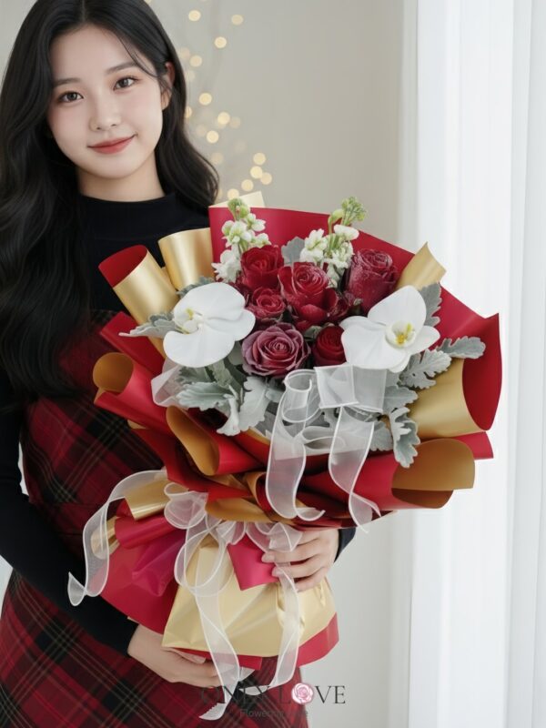 CM026 Mixed Flowers Bouquet – Florist Bandar Tun Razak