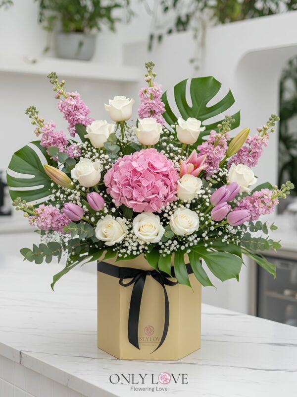 BB102 Luxury Flower Bloom Box – Florist Pandan Jaya