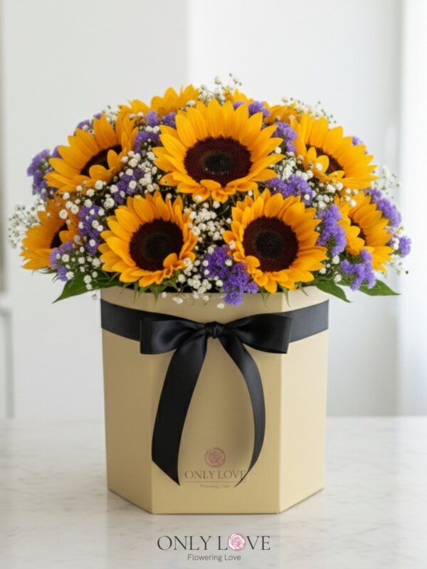 BB112 Sunflowers Flower Bloom Box – Florist Cyberjaya