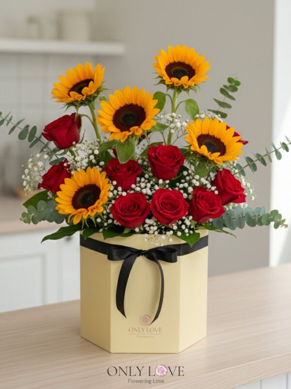 BB114 Sunflowers Flower Bloom Box – Florist Bukit Jalil