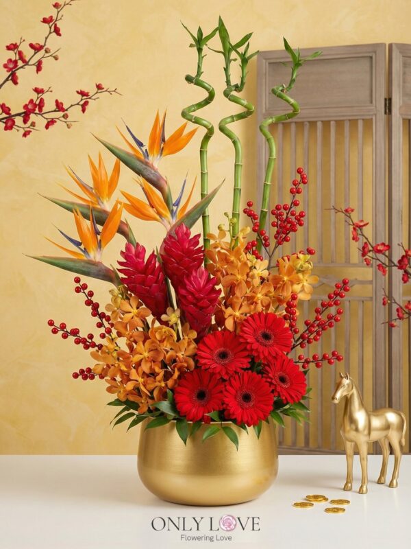 CNF041 Fortune Wealth Flowers – Florist Puchong