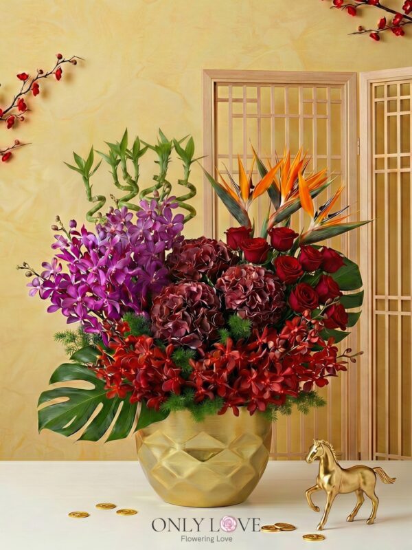 CNF044 Fortune Wealth Flowers – Florist Serdang