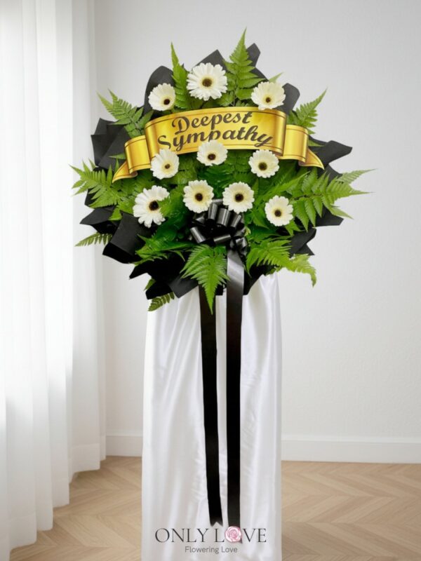 C05 Condolence Flower Box Stand – Florist Mont Kiara