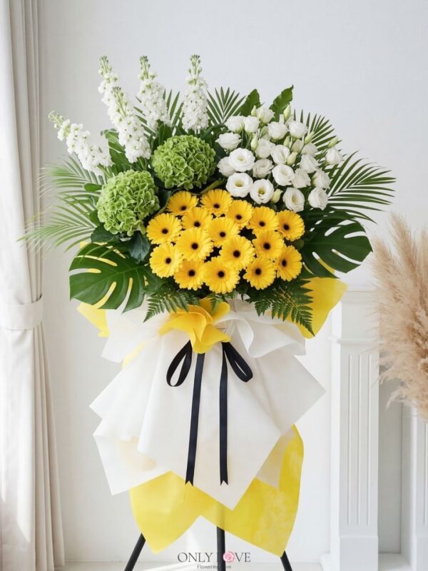 C10 Condolence Stand – Florist Setia Alam