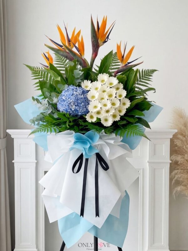 C20 Condolence Wooden Stand – Florist Balakong