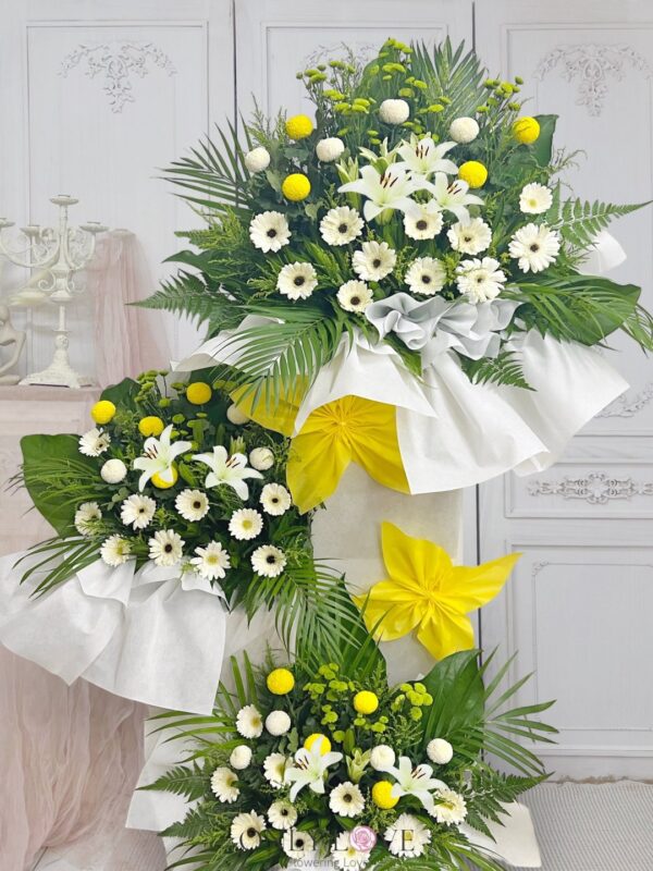 C22 Condolence Stand – Florist Damansara Perdana