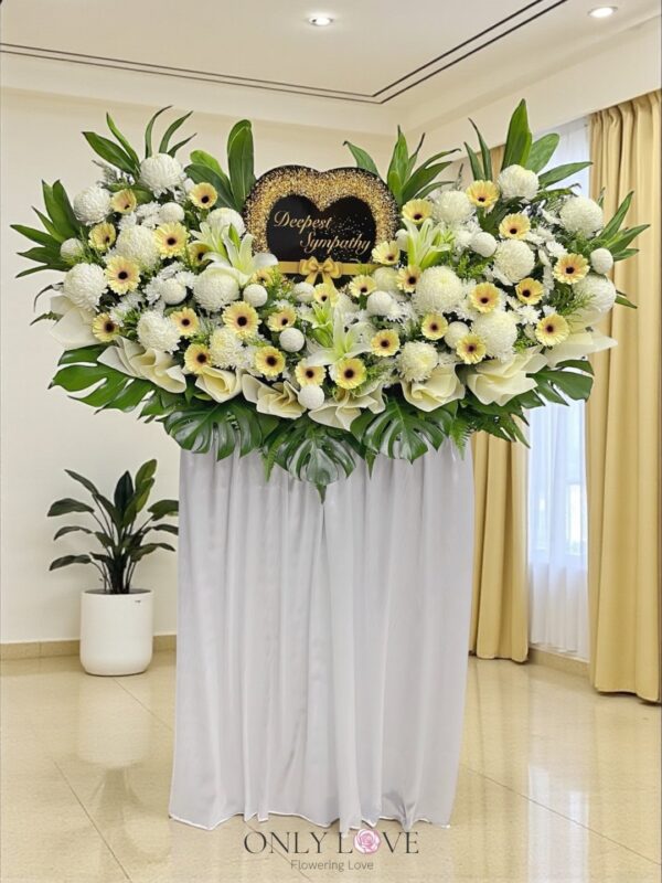 C23 Condolence Flower Stand – Florist Pandan Indah