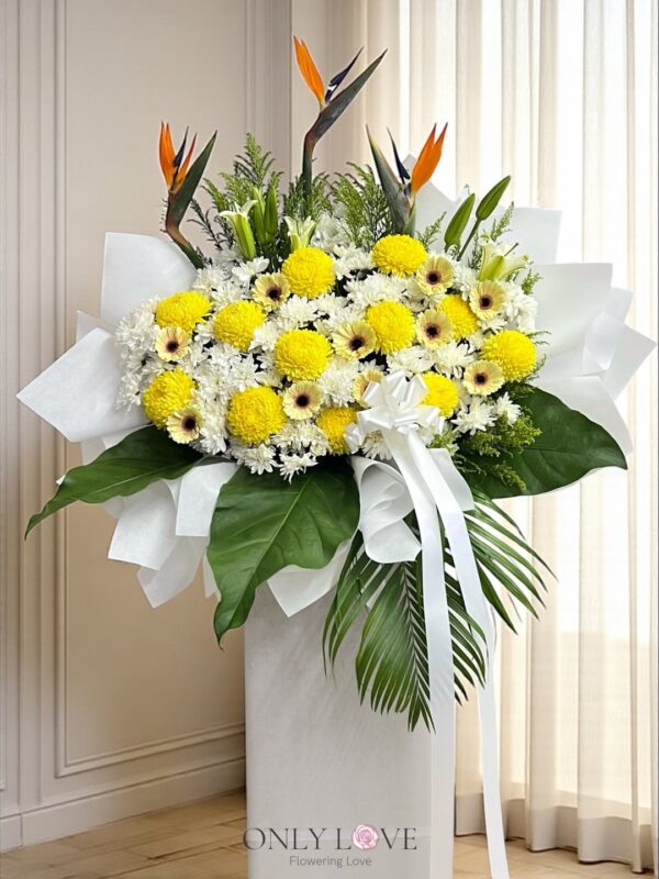 C25 Premium Condolence Stand – Florist Jalan Ampang