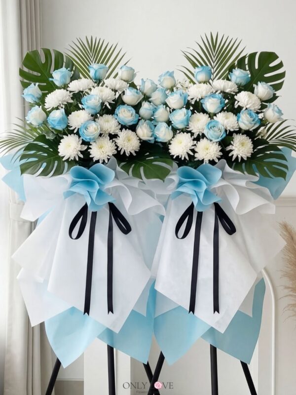 C28 Condolence Flower Stand – Florist Kajang