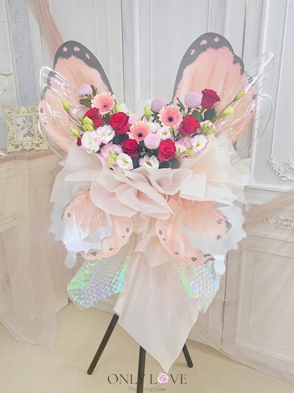FS10 Butterfly Opening Flower Stand – Florist Semenyih