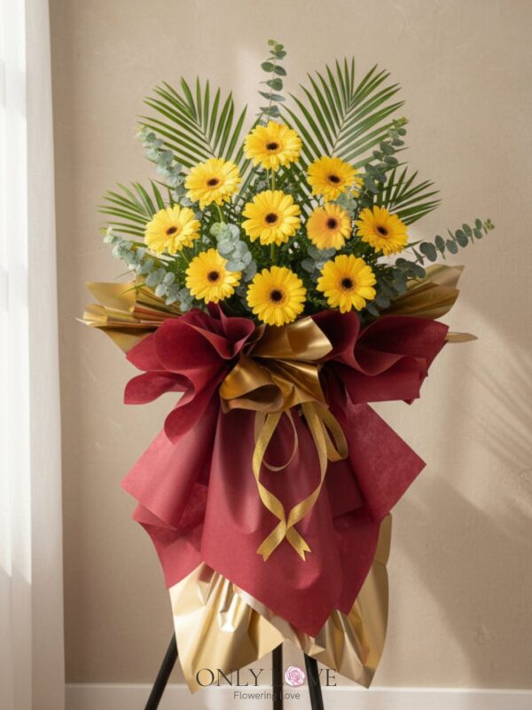 FS38 Opening Flower Wooden Stand – Florist Damansara