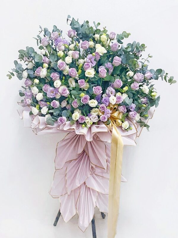 FS43 Flower Wooden Stand