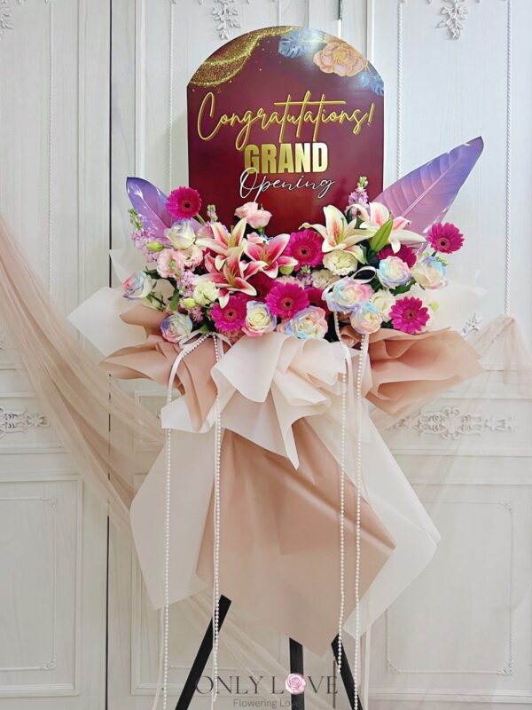 FS51 Congratulations Flowers (6ft Height)