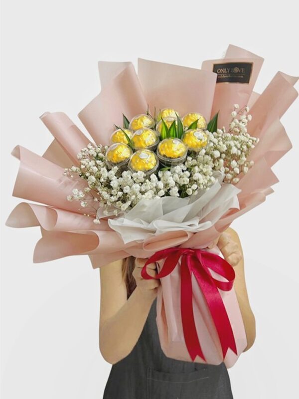 E13 Ferrero Rocher Bouquet – Florist Bangsar