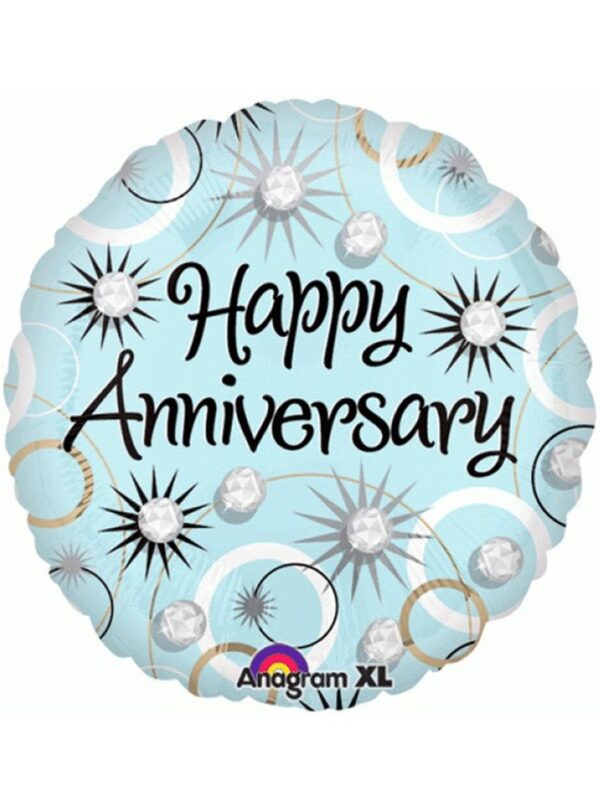 FB33 Happy Anniversary Balloon – Florist Serdang