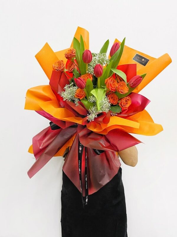 THB03 Tulip Bouquet – Florist Wangsa Maju