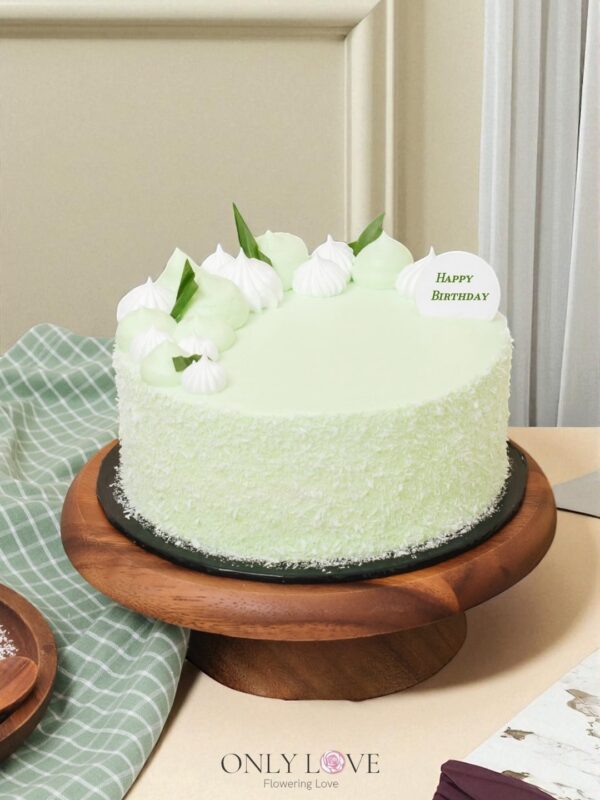 D07 Pandan Layer Cake 8″ – Florist Pandan Indah