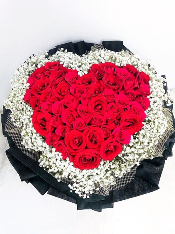 L11 50 or 99 Rose Flower Bouquet – Florist Sri Hartamas