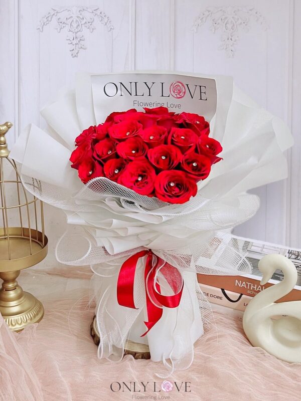 L19 Korean Style Rose Bouquet – Florist Sungai Buloh