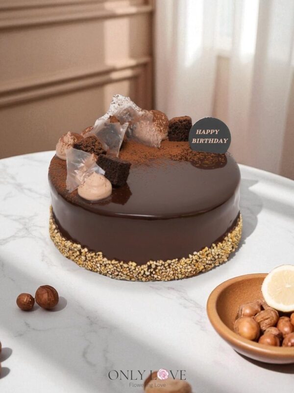 D06 Chocolate Hazelnut Cake 8″ – Florist Pandan Jaya