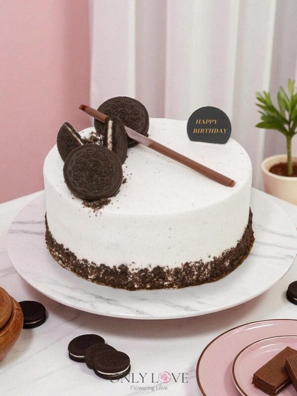 D03 Chocolate Oreo Cake 8″ – Florist Cheras