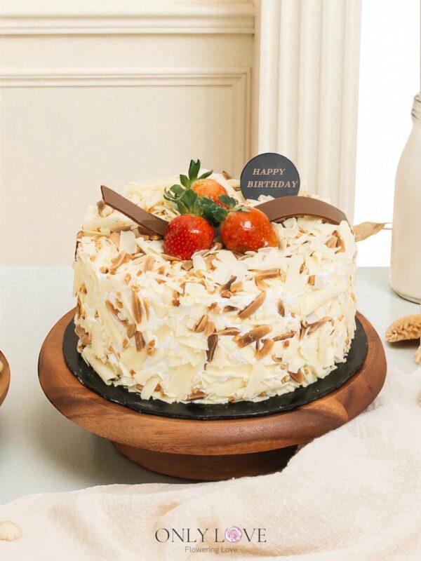 D16 Macademia Cake 8″ – Florist Bandar Kinrara