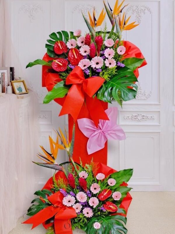 FS69 Opening Flower Stand – Florist Taman OUG