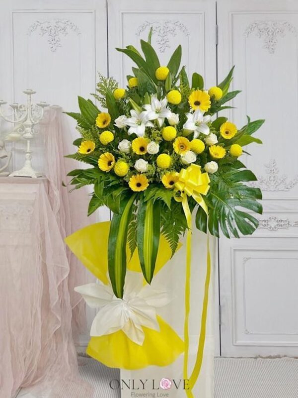 C43 Condolence Stand – Florist Sri Hartamas