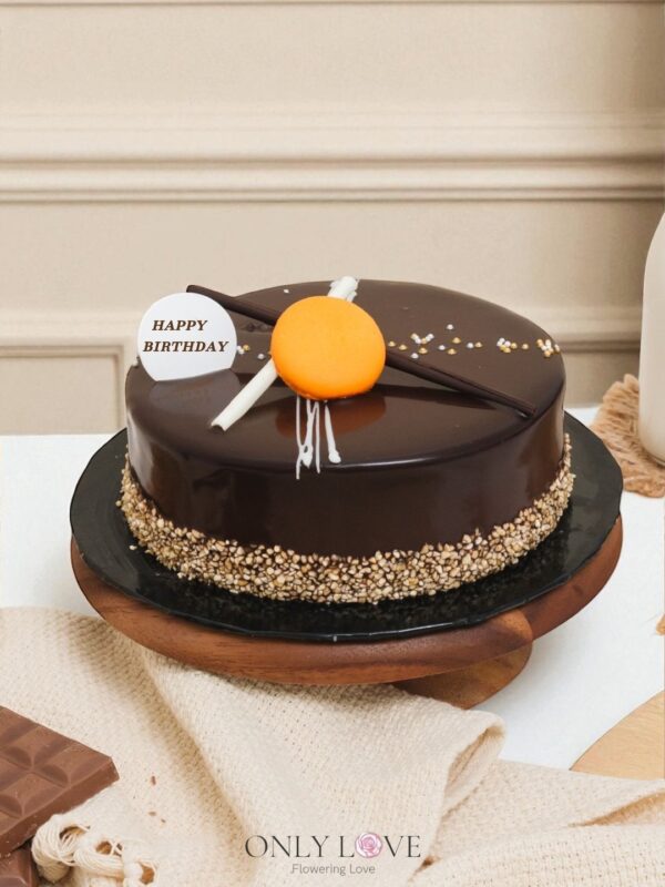 D04 Hazelnut Pralinosa Cake 8″ – Florist Bandar Kinrara