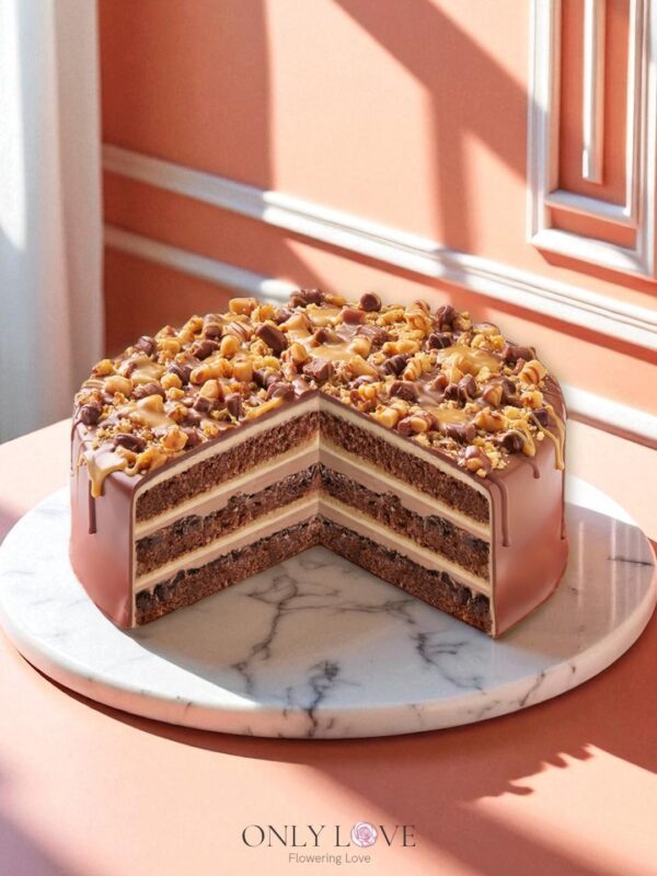 SRC11 Caramel Crème Choc Cake – Florist Titiwangsa