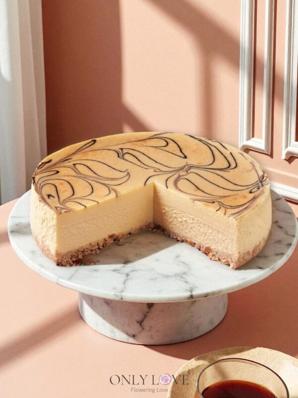 SRC14 Marble Cheese Cake – Florist Taman OUG