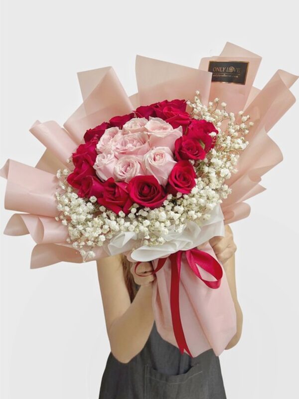 L96 Korean Style Rose Bouquet – Florist Klang
