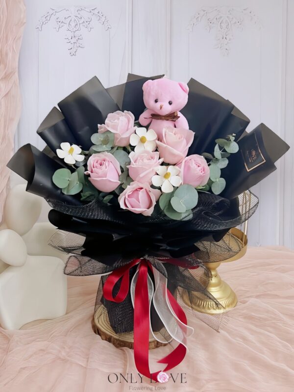 L109 Korean Style Rose Bouquet – Florist Segambut