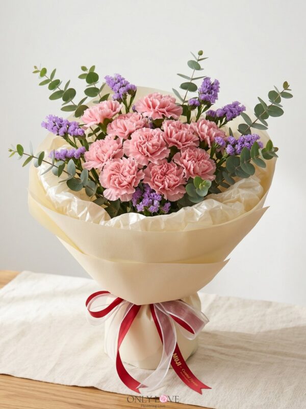 MD056 Carnation Bouquet – Florist Putrajaya